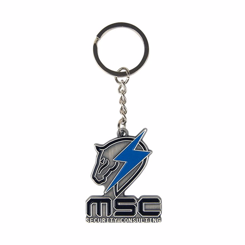 Soft Enamel Brass Key Chains (Simports)
