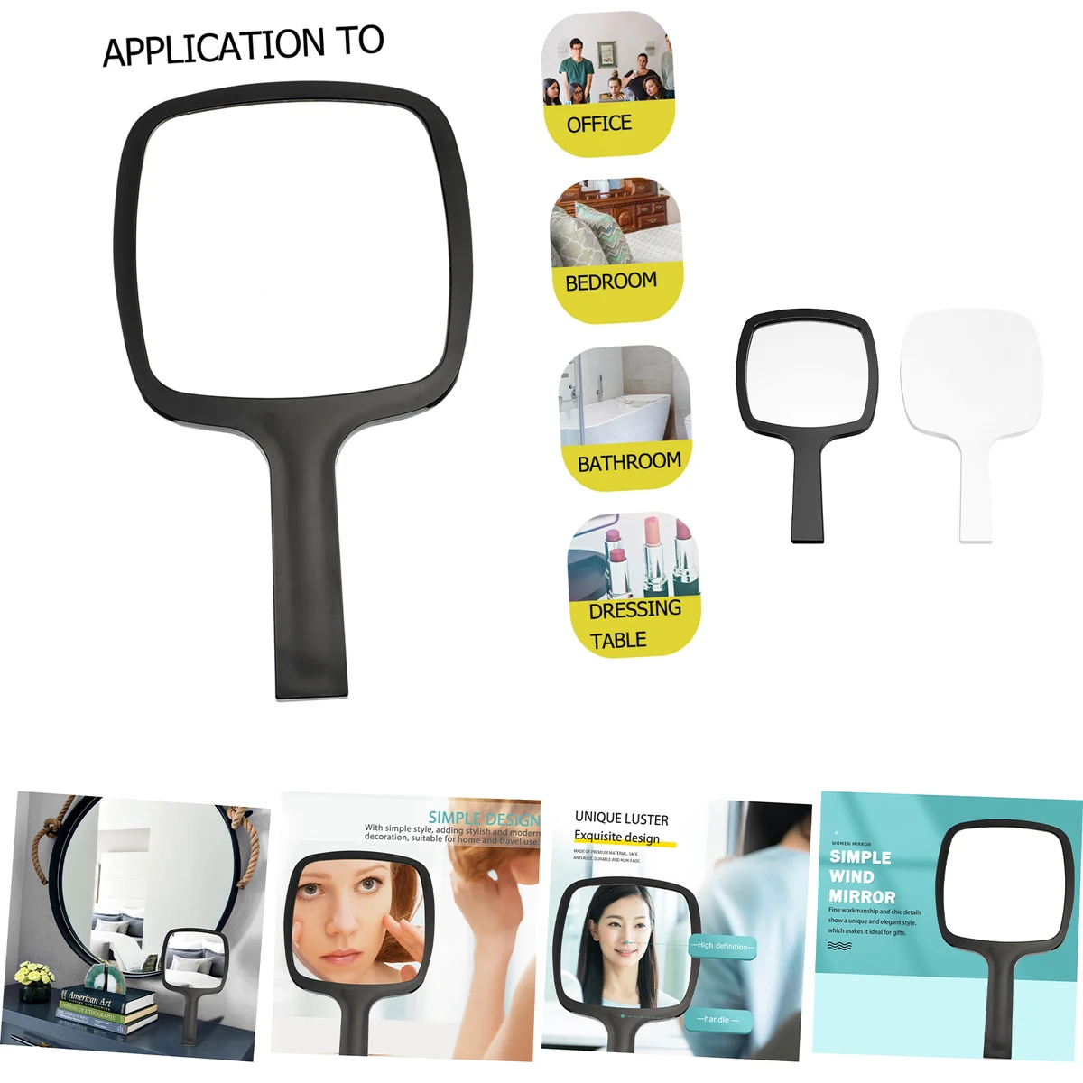 Hand Held Makeup Mirror 1