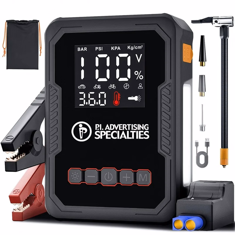 4-in-1 Smart Air Pump and Car Battery Jump Starter