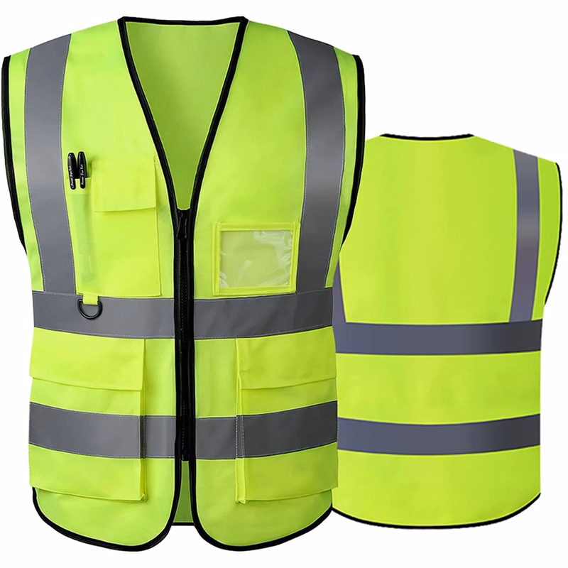Adult Mesh Reflective Vest With Pocket Customize