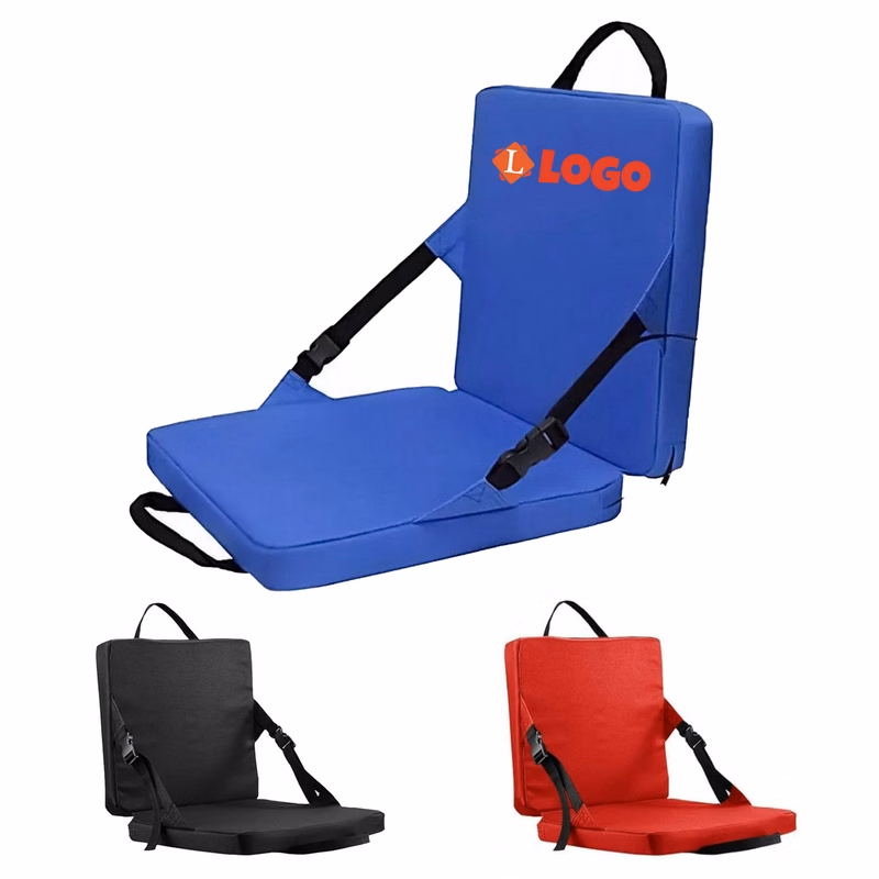 Waterproof Folding Outdoor Seat Cushion with Backrest