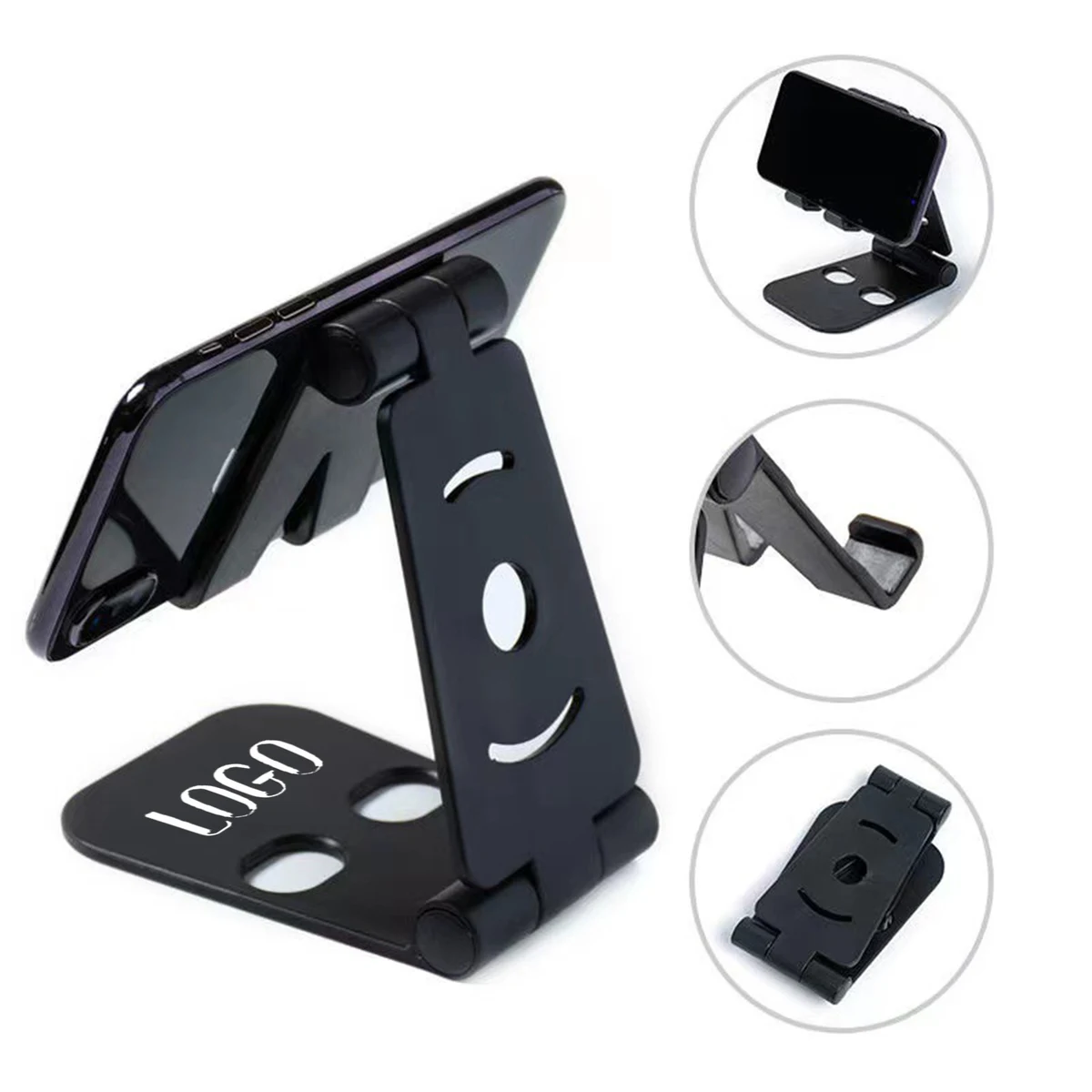Bidirectional Folding Abs Phone Holder Phone Stand 1