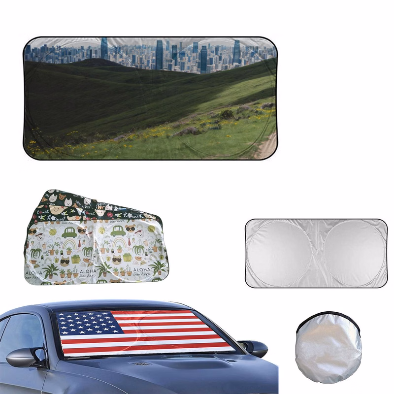 Full Color Car Windshield Sunshade