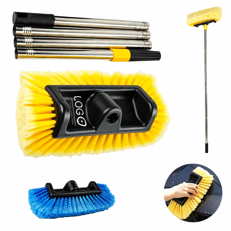 Automotive Telescopic Soft Bristle Cleaning Brush