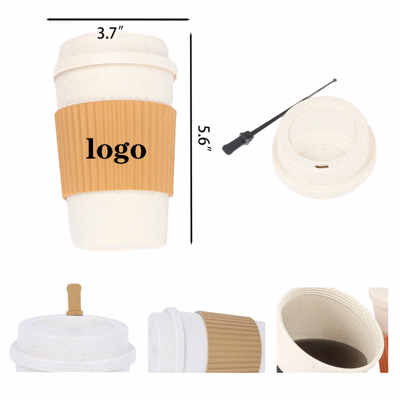 16oz Full color minimalist customized coffee cup
