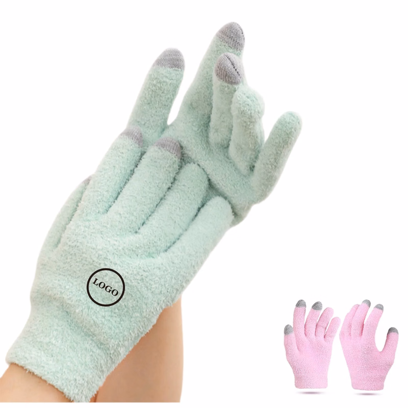 Feather Yarn Touchscreen-Compatible Winter Gloves