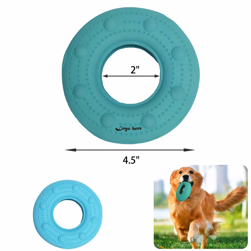 Rubber Donut Pet Toy