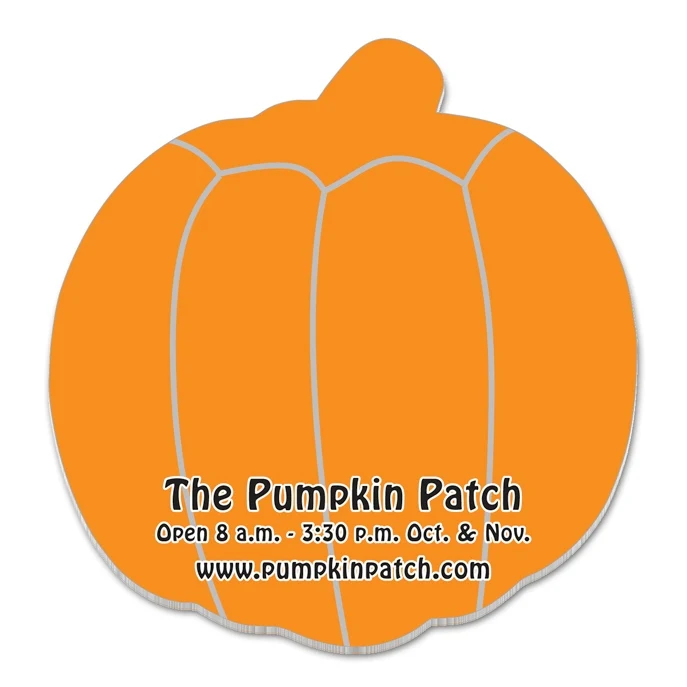 Adhesive Note Shape - Pumpkin (3.9x4.1) - 25 Sheets 1