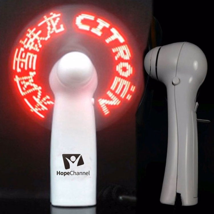 LED Mini Light-Up Handheld Fan
