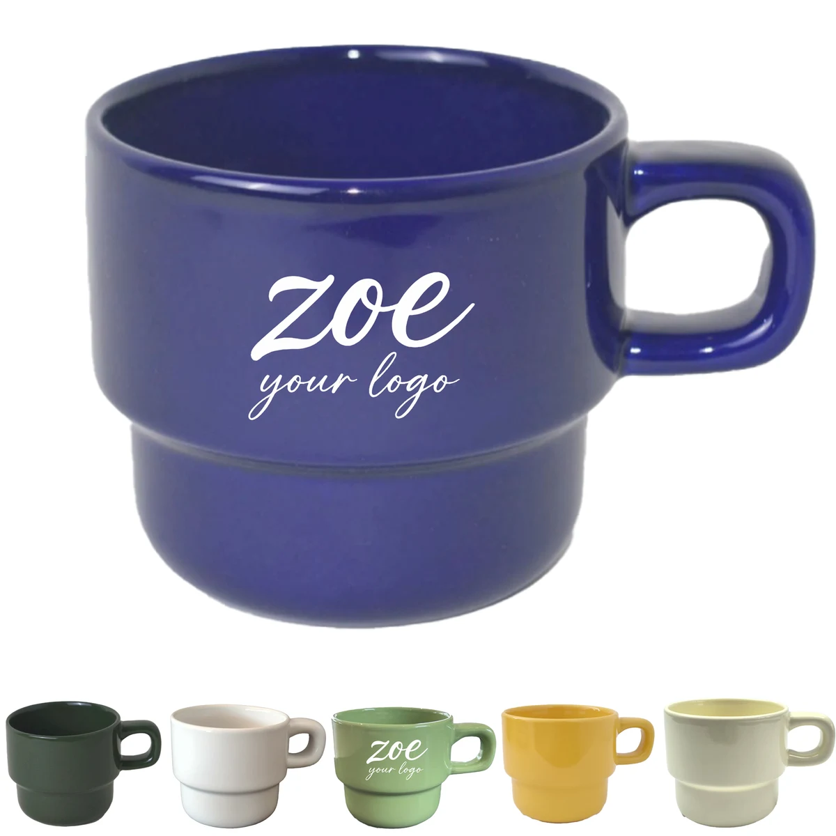 13 Oz Stackable Stoneware Cup 1