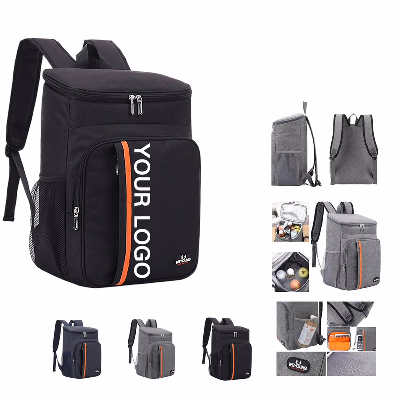 Backpack Cooler with Front and Mesh Pockets