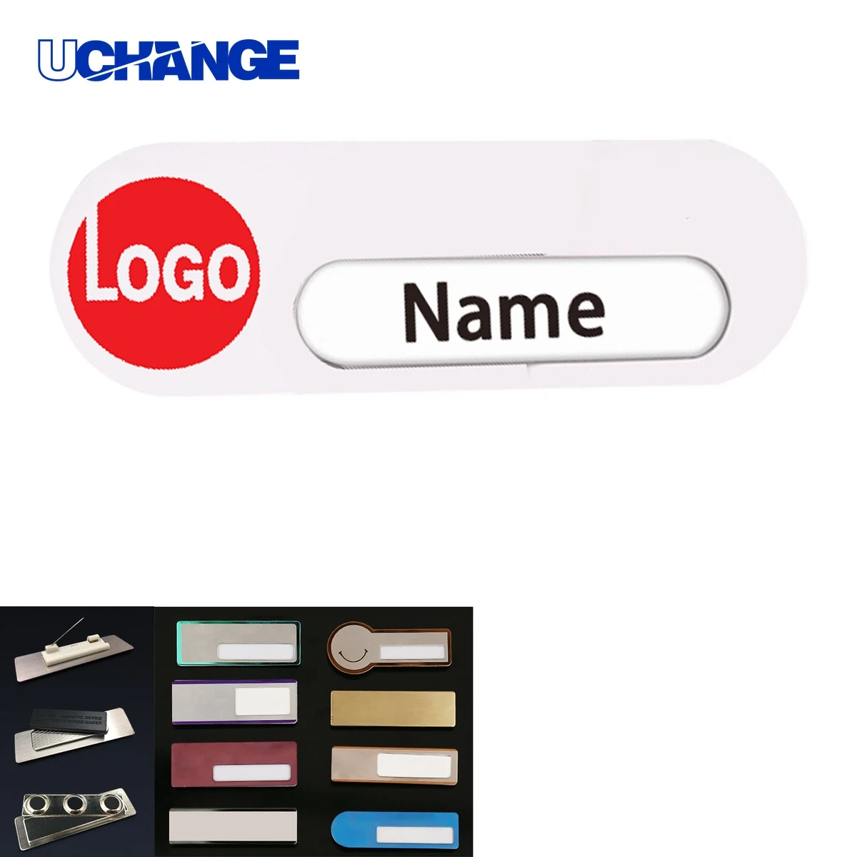 Custom Metal Name Badge 1