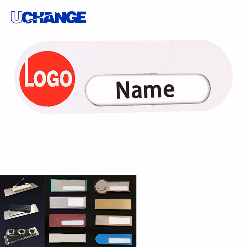 Custom Metal Name Badge
