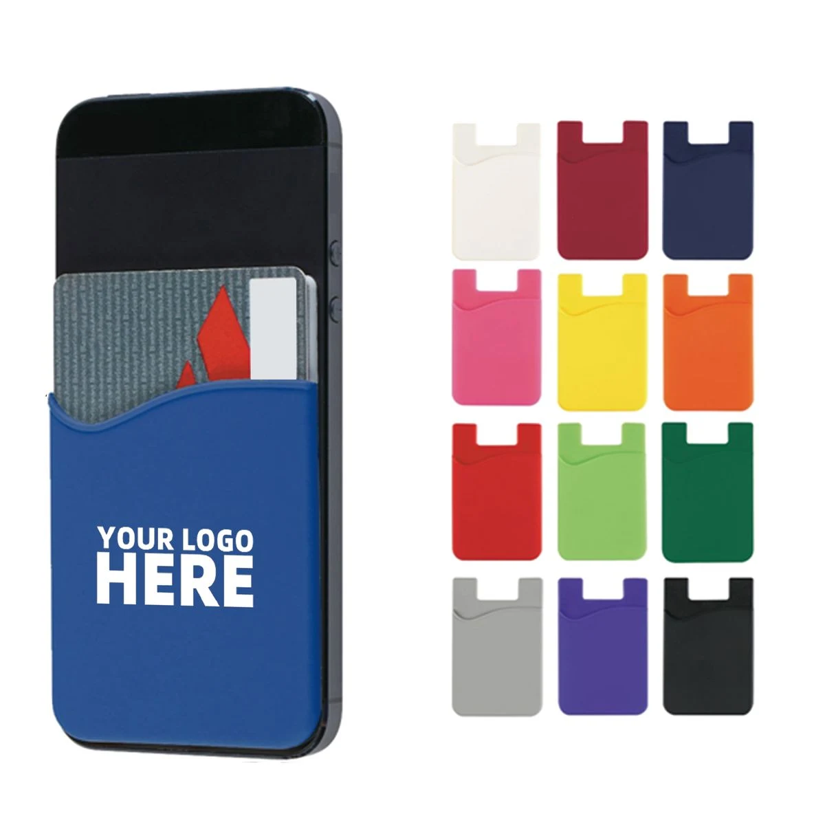 Silicone Mobile Phone Card Sticker 1