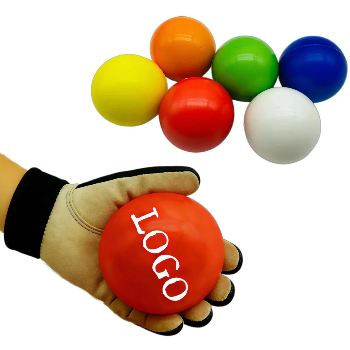 Color-Printed Solid Foam Grip Ball 1
