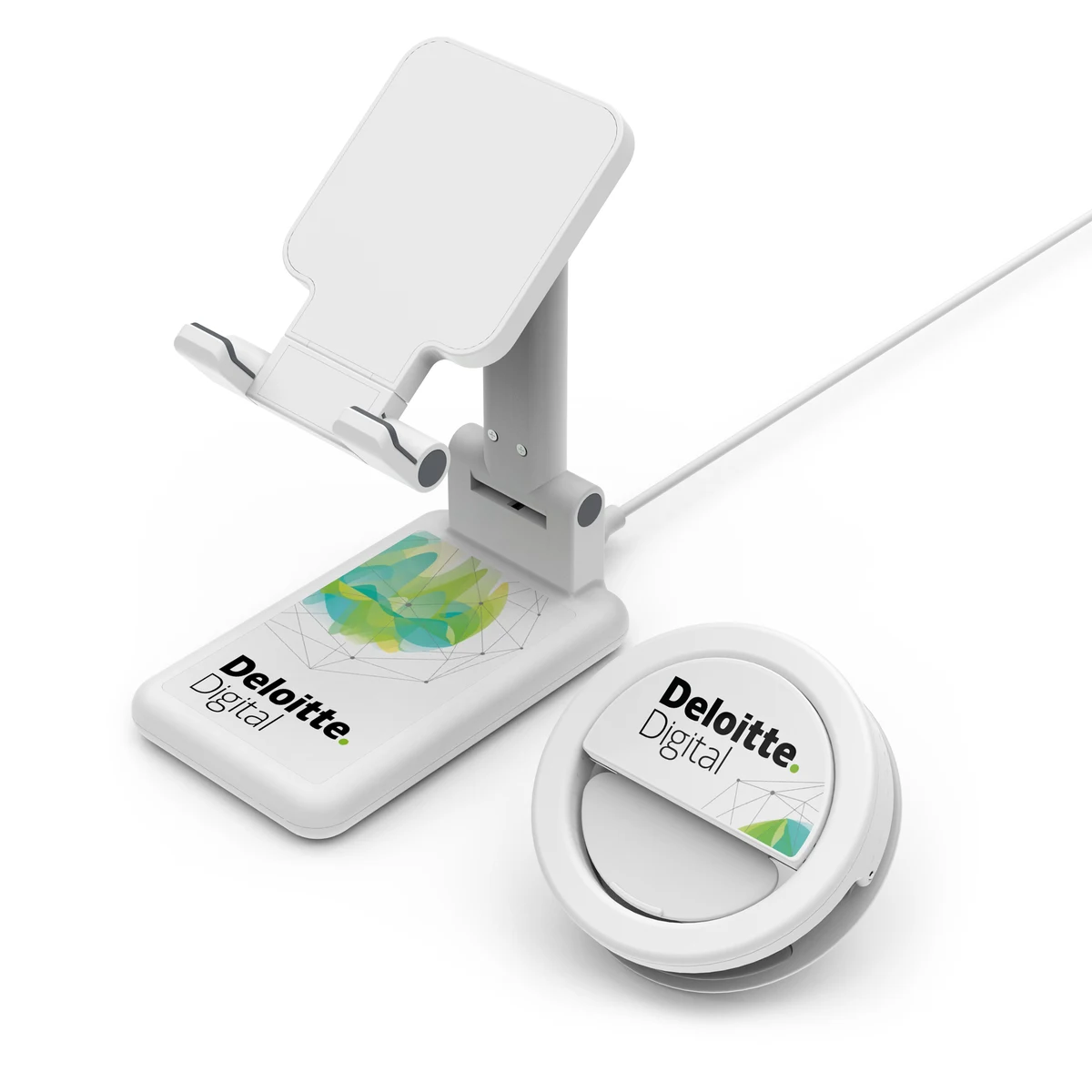 Zoom Kit: Ring light, camera cover & desktop wireless charging dock 1
