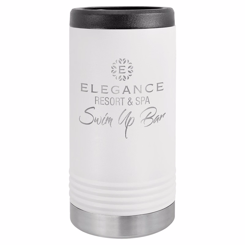Polar Camel White Slim Beverage Holder