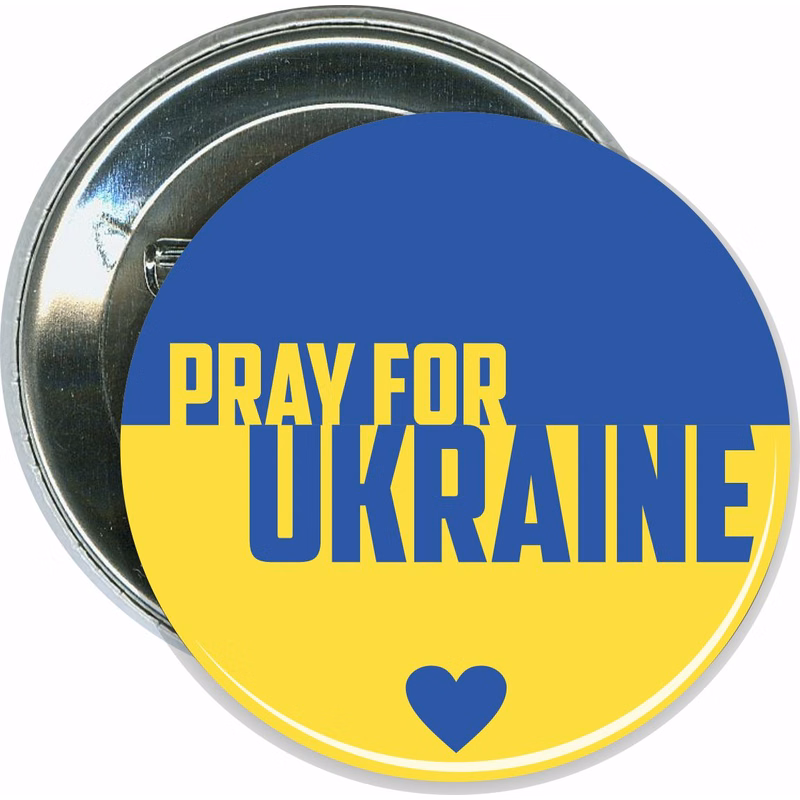 Pray for Ukraine, Ukraine Button