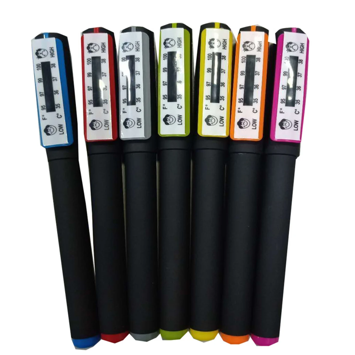 Plastic Ballpoint Pen With Thermometer 1