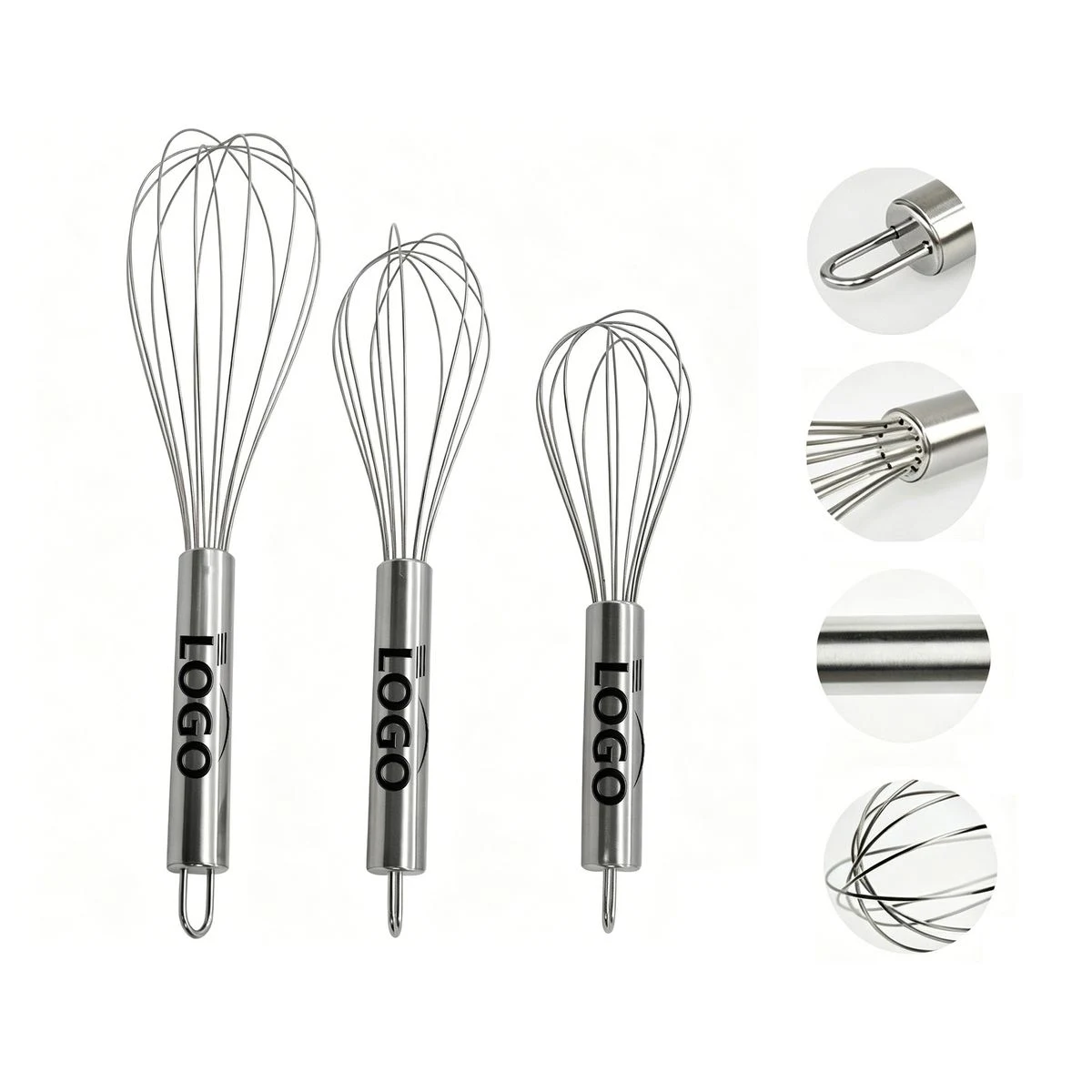 10 Inch Stainless Steel Custom Egg Beater 1