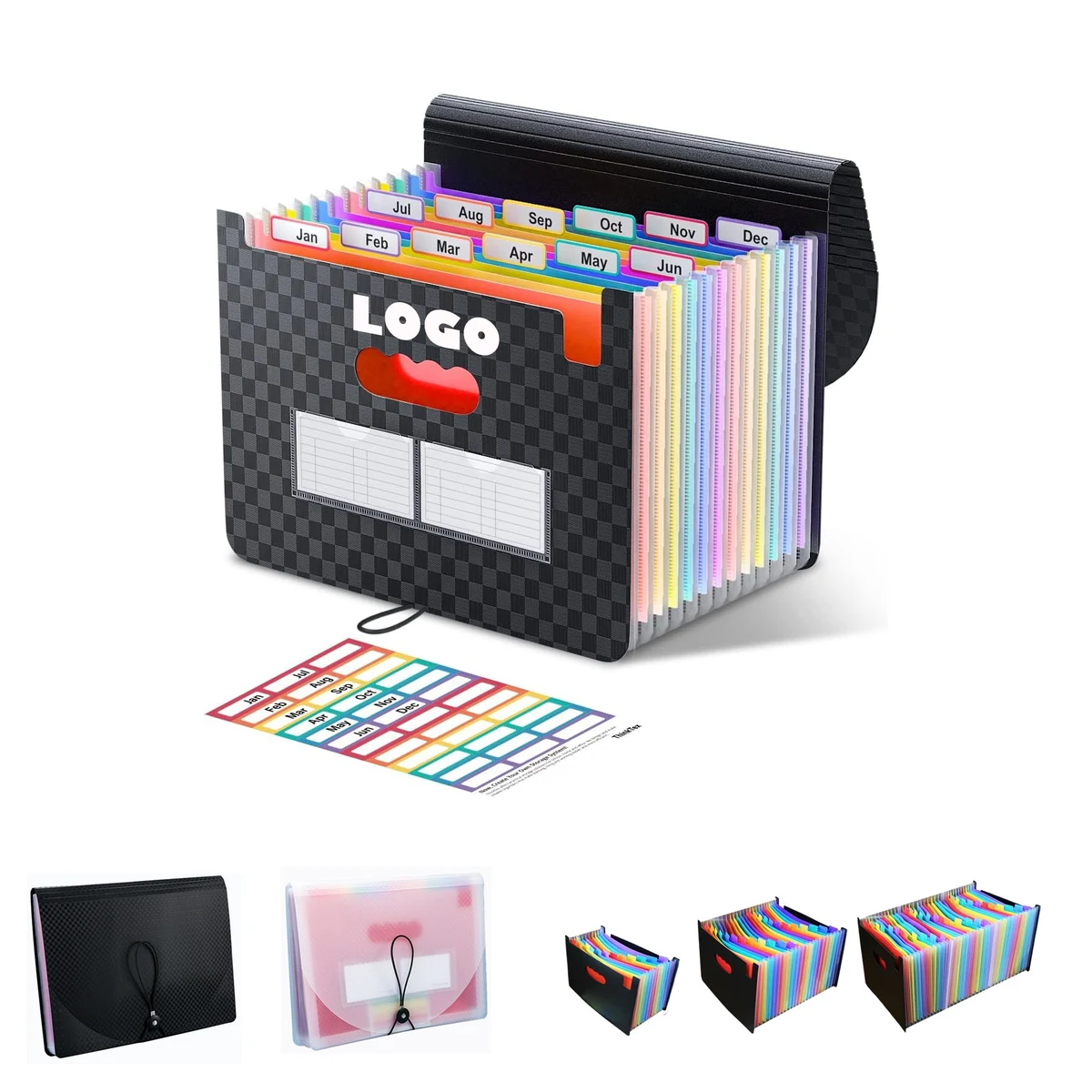 Monthly Bill Accordion File Folder 1