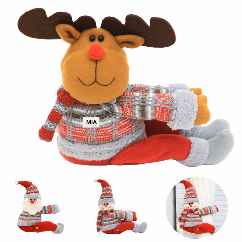Christmas cartoon doll curtain clasp
