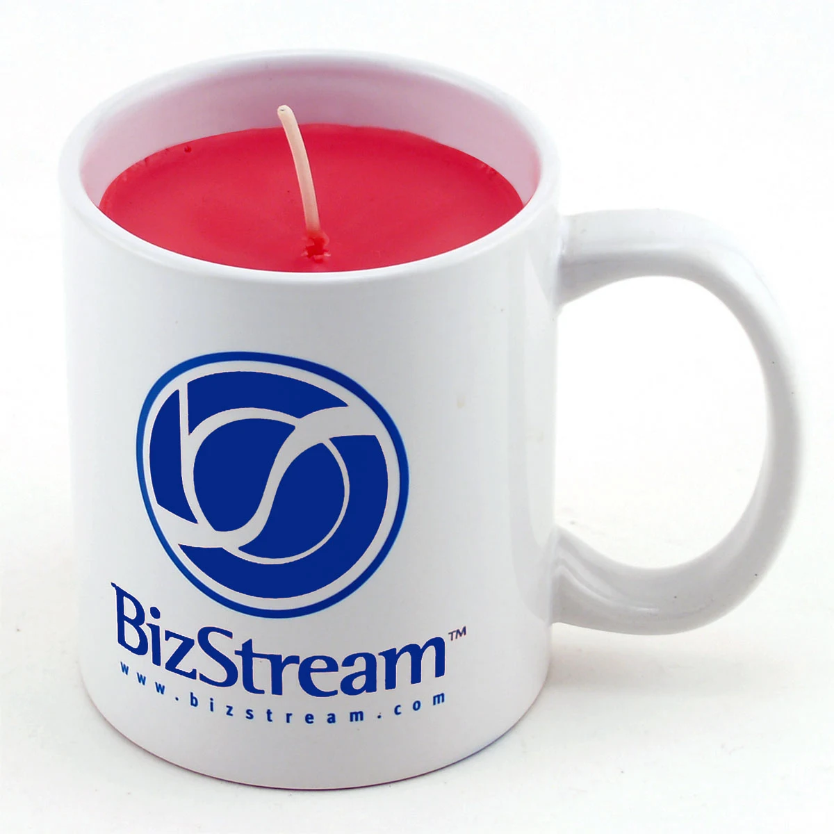 11 Oz. White Mug Candle 1