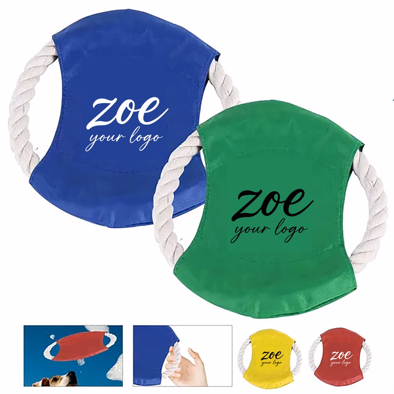 Cotton Cord Flying Disc Pet Toy