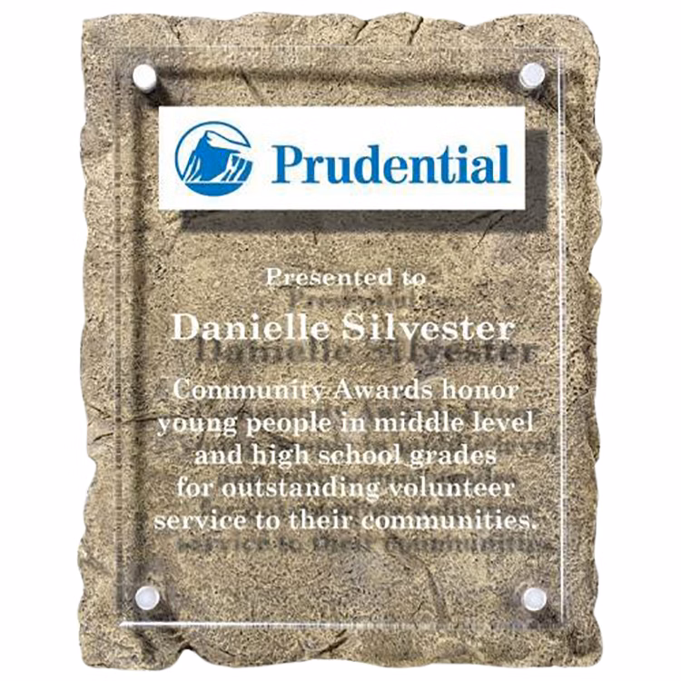 Rock Resin Plaque