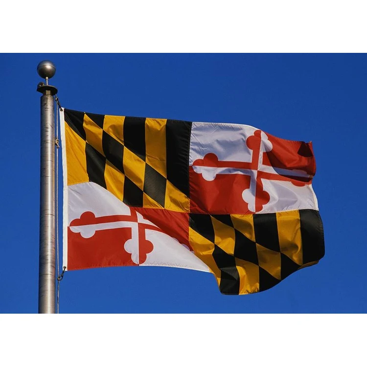 Maryland State Flag - 4' x 6' - Polyester 1