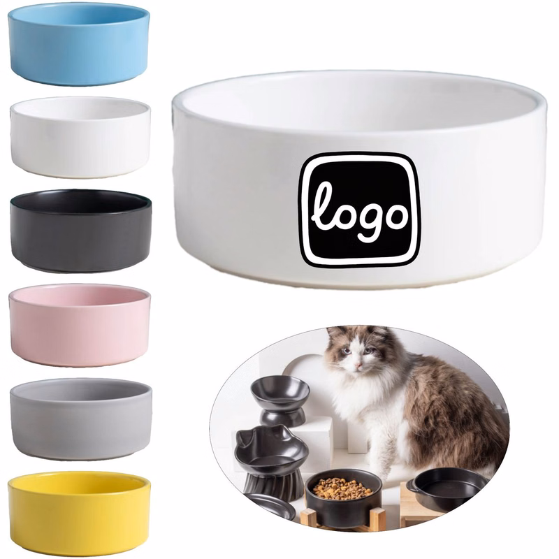 MOQ20 Pet Ceramic Bowl 30OZ