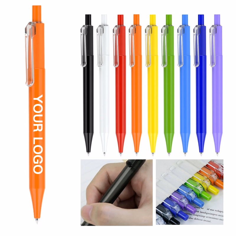 Custom Logo Retractable Gel Pen