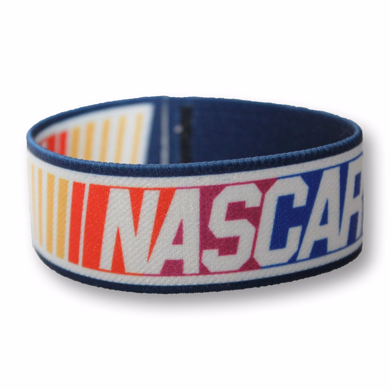 Wristband 7.5" x 3/4" Stretch Polyester (Domestically Produced)
