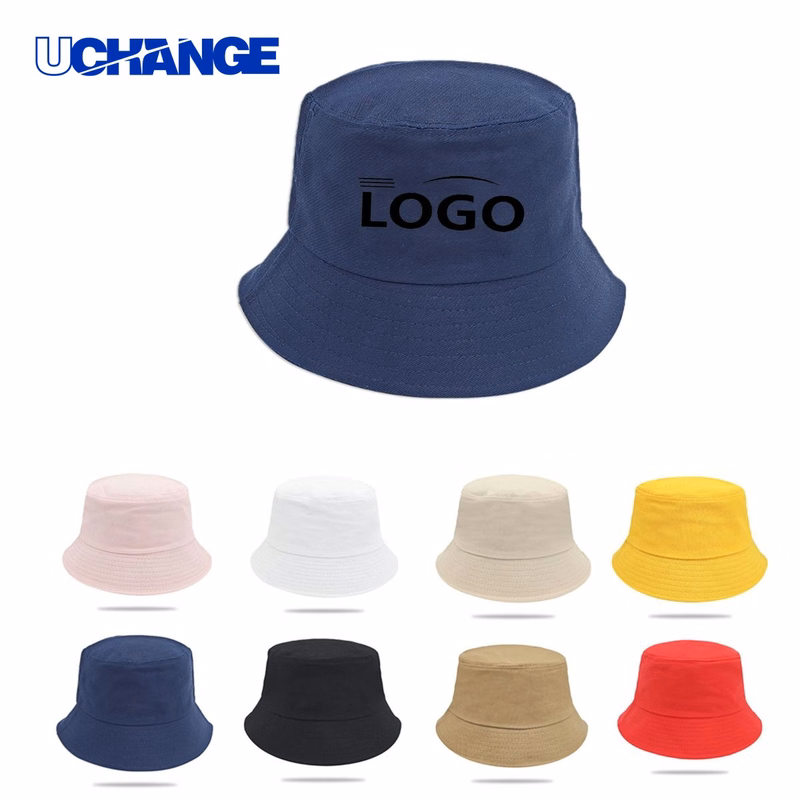 Embroidered Cotton Bucket Hat