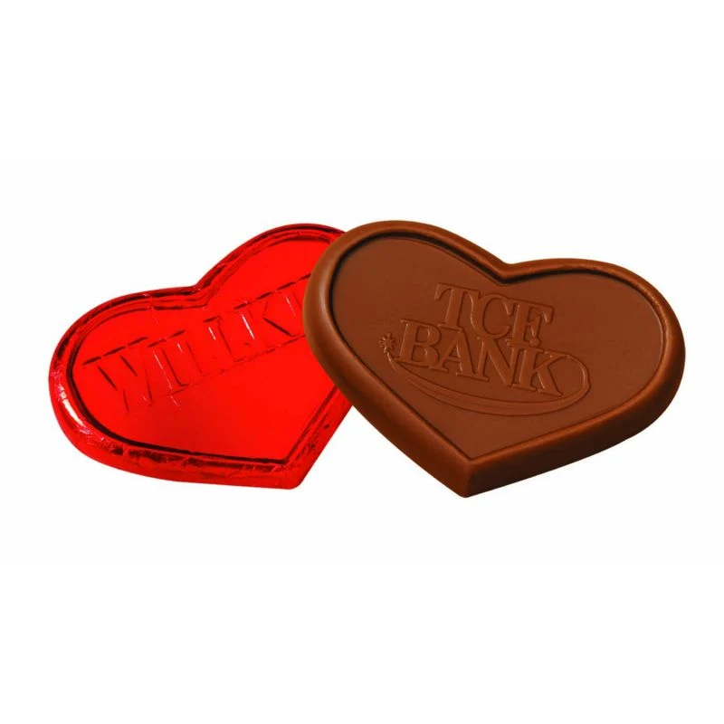 Foiled Chocolate Heart 1