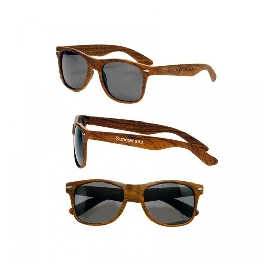 Wood Grain Sunglasses 1