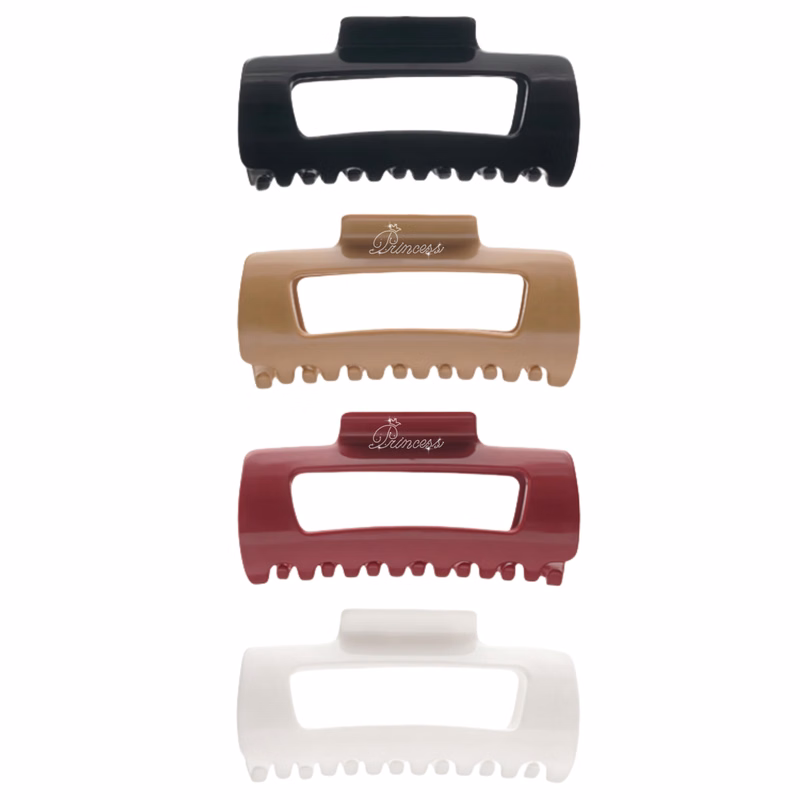Large Soft Silicone Hair Clips
