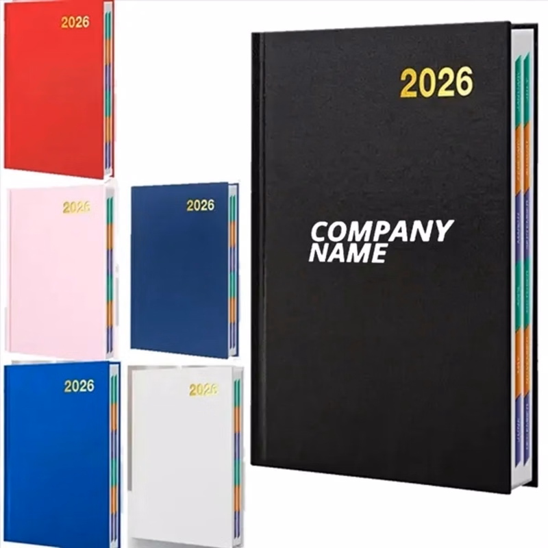 2026 Hardcover A5 Planner Calendar Notebook

