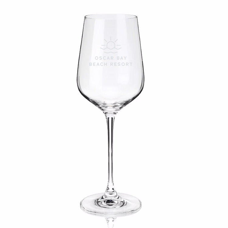 Viski® Reserve Inez Crystal Bordeaux Glass, set of 4