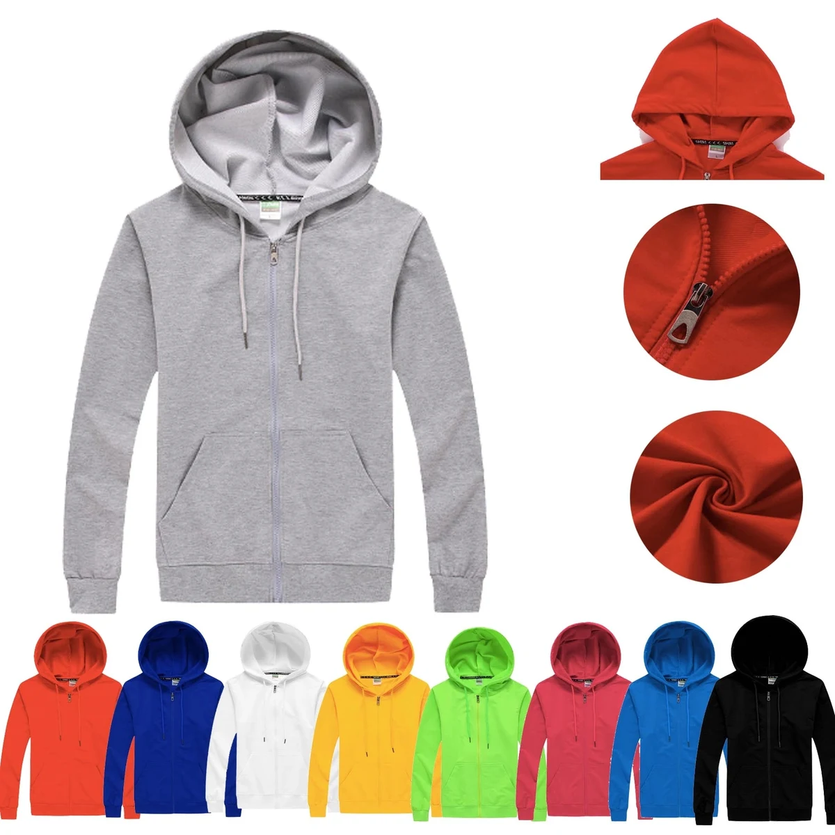 Casual Hooded Sweatshirts, custom hoodie or sweatshirt with logo imprint 1