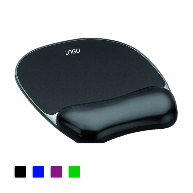 Silicone Gel Mouse Pad With Wrist Rest