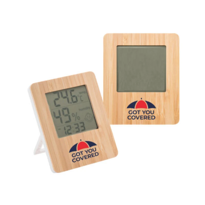 Bamboo Desk Clock 1