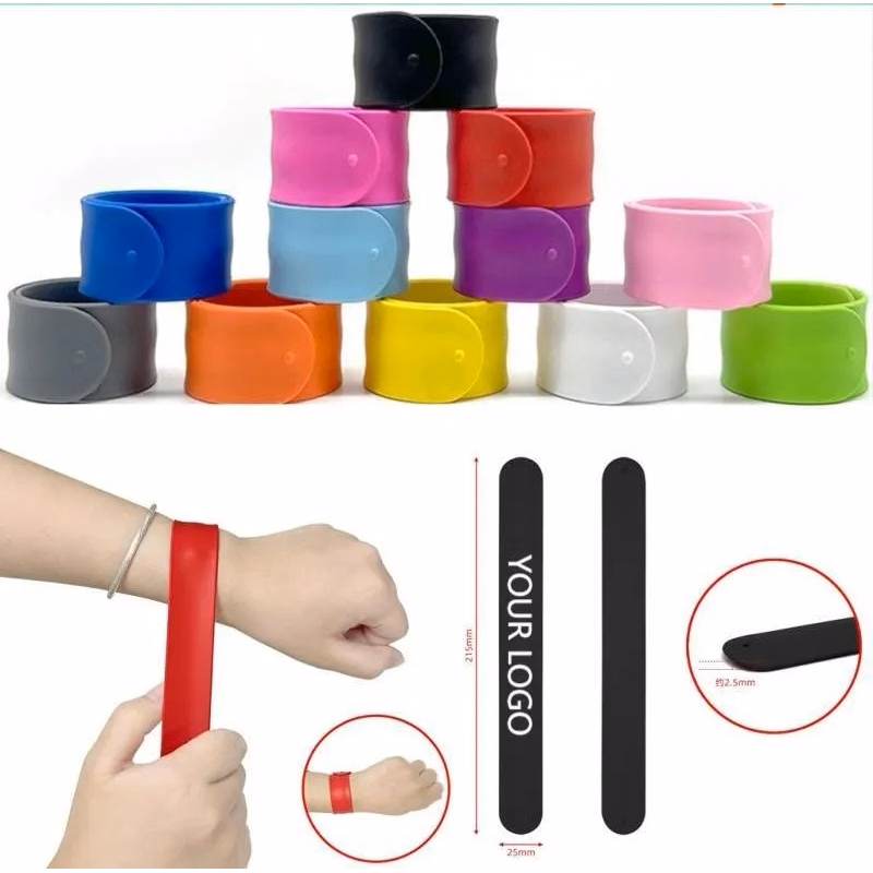 Silicone Slap Bracelet/Wristband/Band