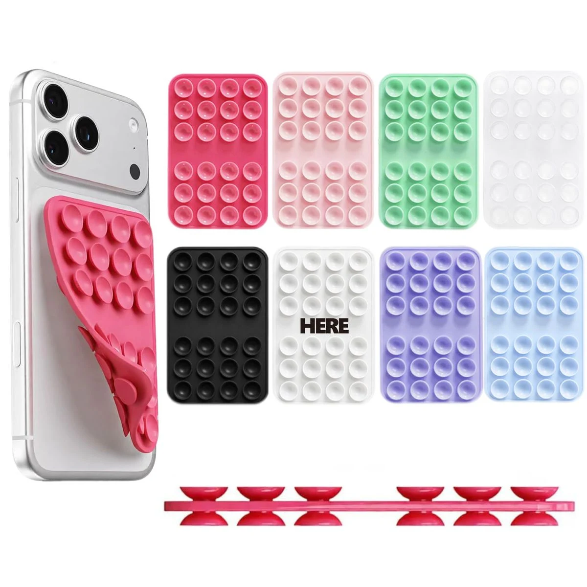 Non-Slip Strong Silicone Suction Cup Phone Mount 1
