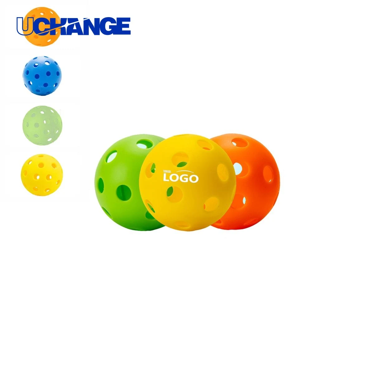 40-Hole Indoor Pickleball Ball 1
