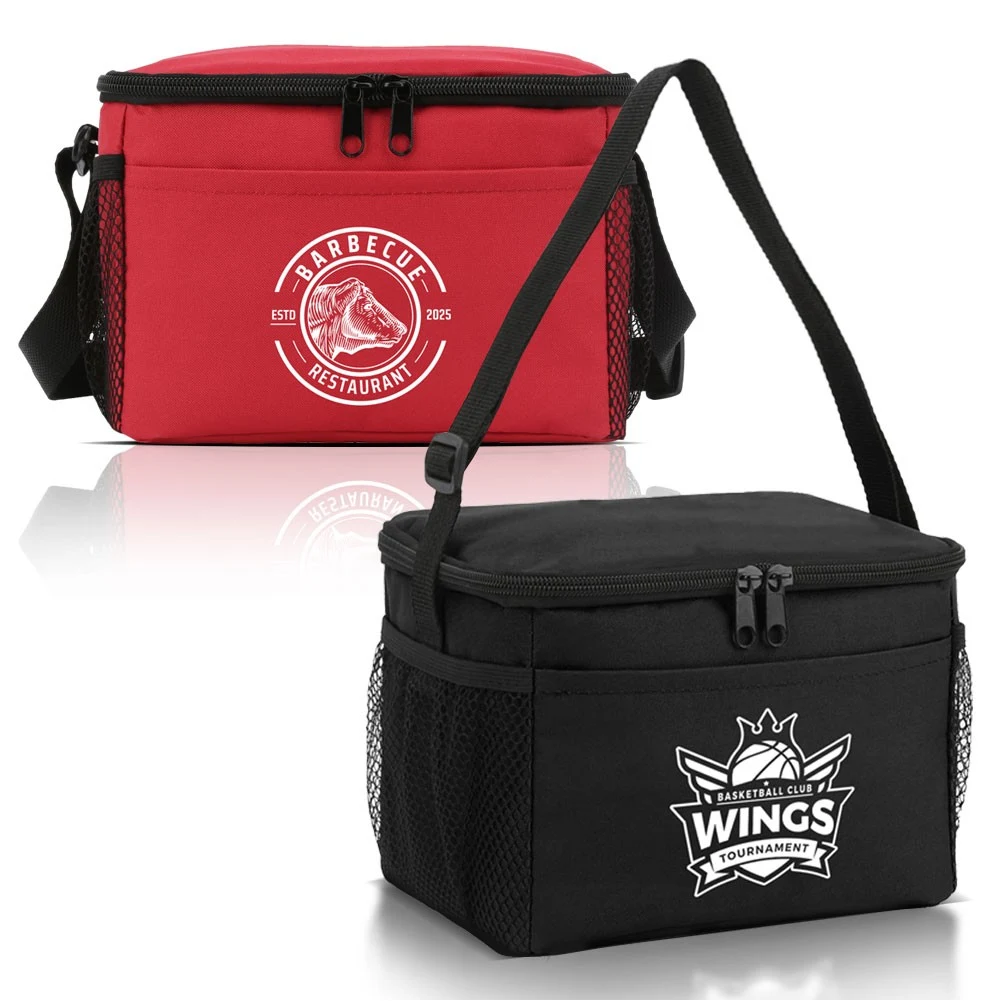 6 Can Lunch Cooler Bag ( 8'' x 6'' x 6'' ) 1