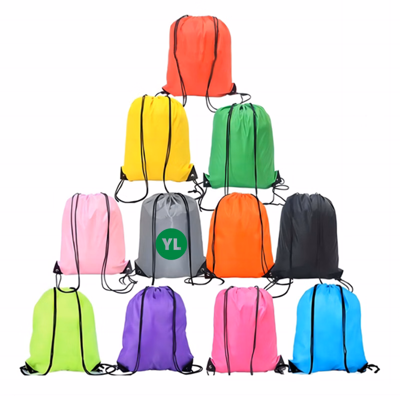 Versatile Polyester Drawstring Bag