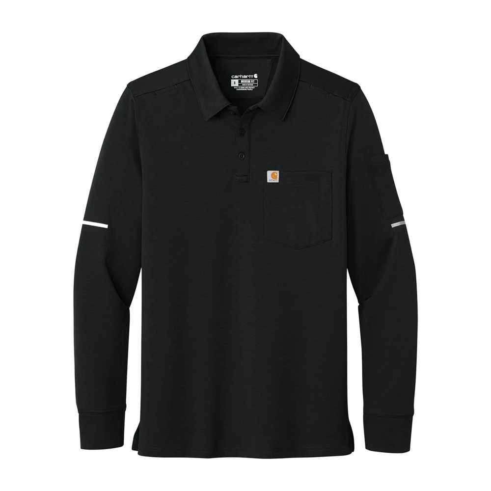 Carhartt FLD & RSCU Long Sleeve Utility Polo 1