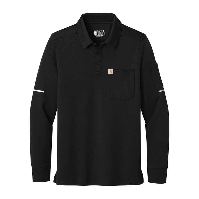 Carhartt FLD & RSCU Long Sleeve Utility Polo