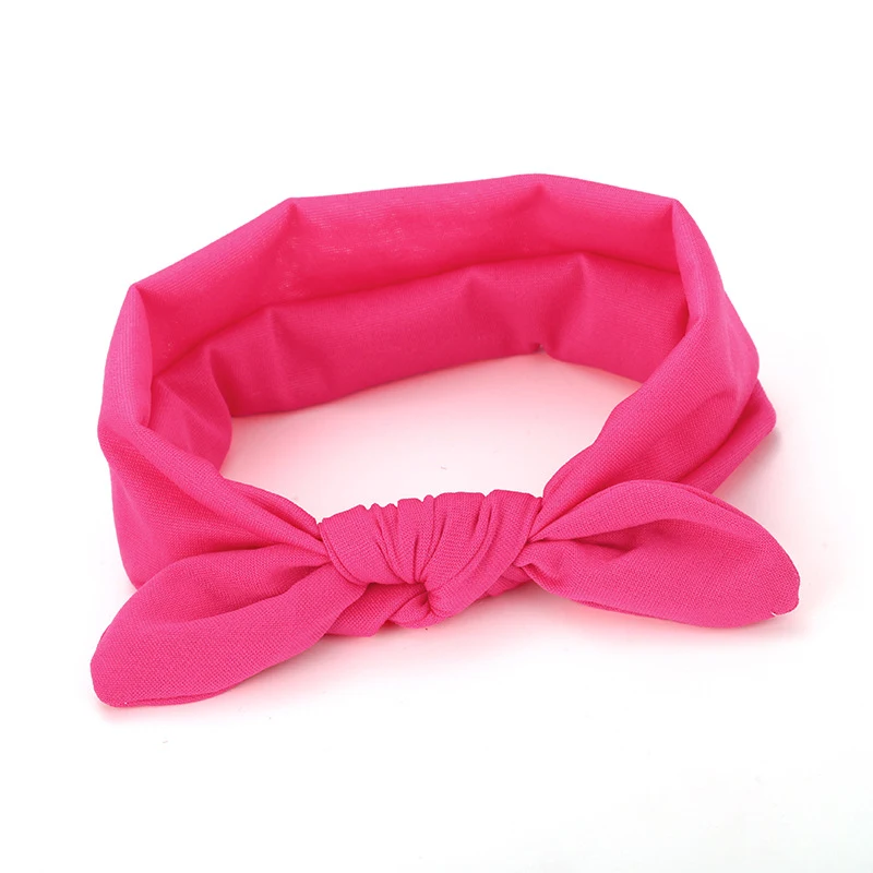 Head-wraps Hair Band Knotted Headband Rabbit Ears 1